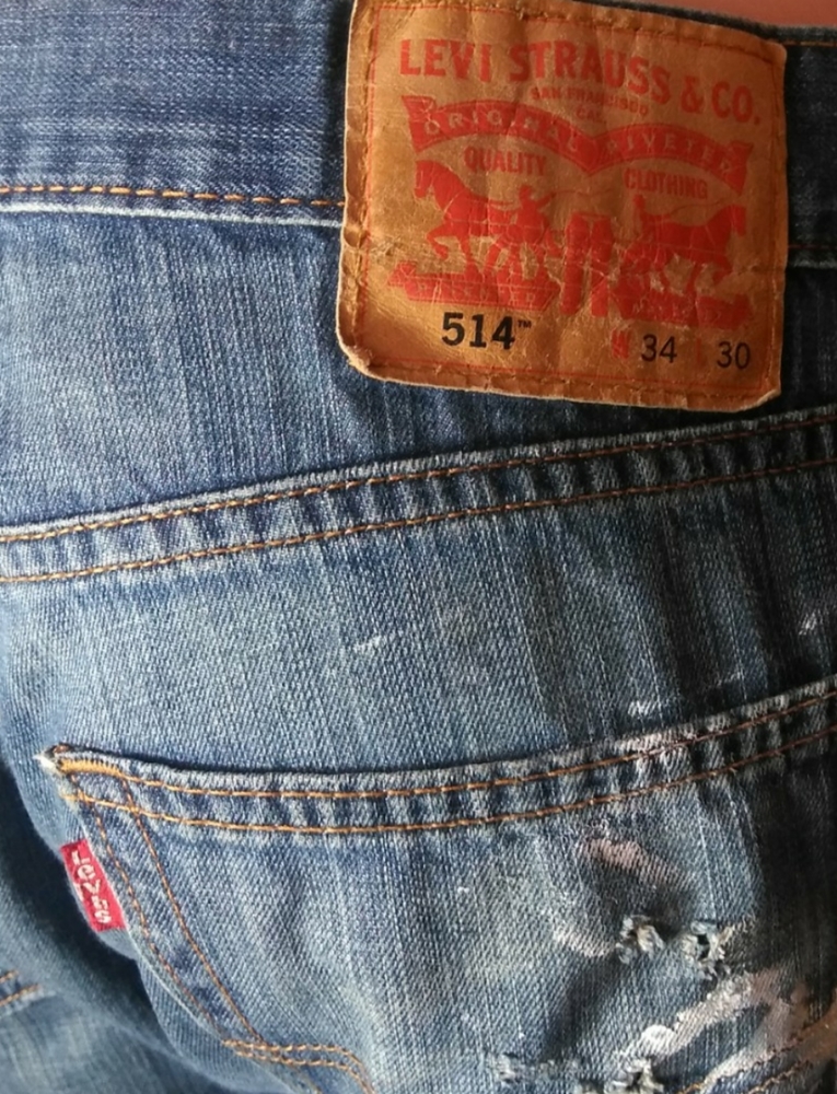 34x30 Levi's 514 Straight Fit Jean - Picture 2 of 5